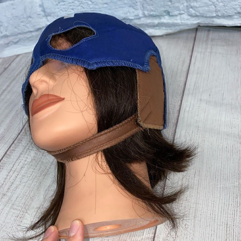 Captain America muscle halloween costume and mask boys M 7-8 - Picture 9 of 14